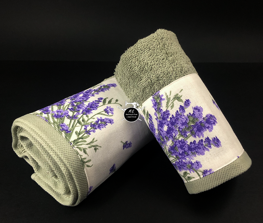 Asciugamano bagno 1+1