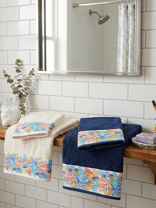 Set bagno 2+2 conchiglie